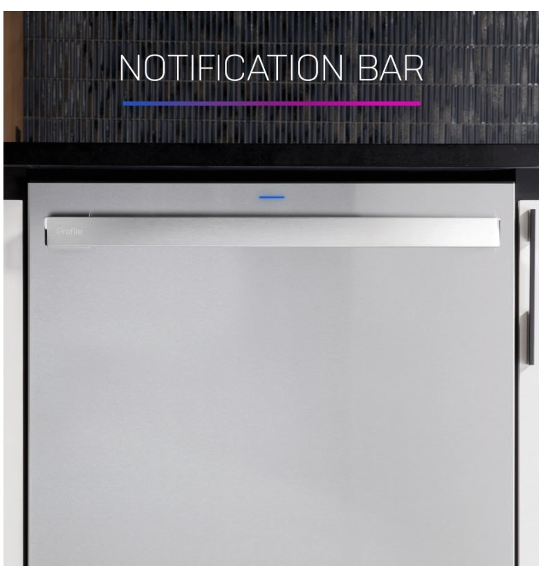 GE Profile™ Smart Top Control Dishwasher with UltraFresh System PDT795SYVFS – Fingerprint Resistant Stainless Steel