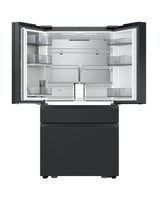Samsung Bespoke 29 Cu. Ft. 4-Door French Door Refrigerator with AI Family Hub™+ RF90F29AECRAA – Black Stainless Steel