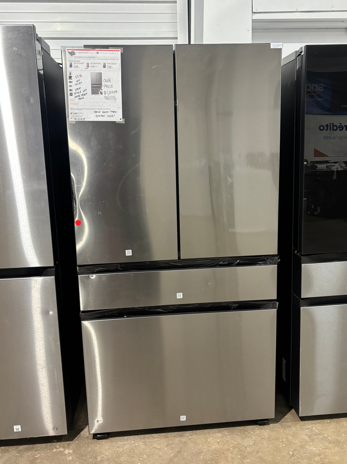 Samsung Bespoke Standard-Depth Inner Beverage Center French Door Refrigerator