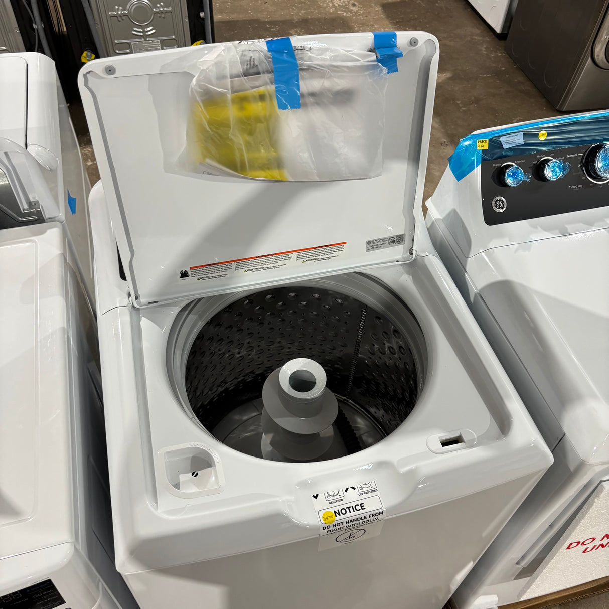 GE 27 Inch Top Load Washer & GE  27 Inch Top Load Electric Dryer