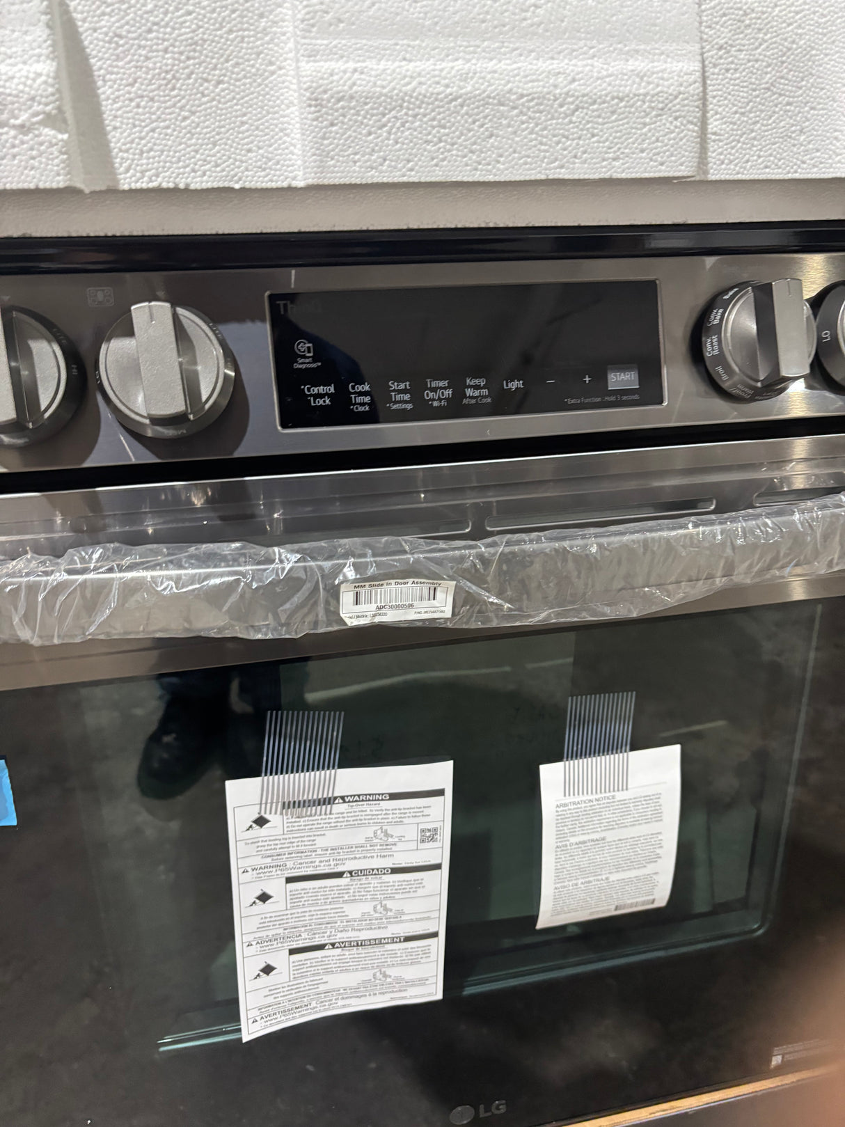 5.8 cu. ft. Smart Wi-Fi Enabled Fan Convection Gas Slide-in Range with Air Fry & EasyClean®