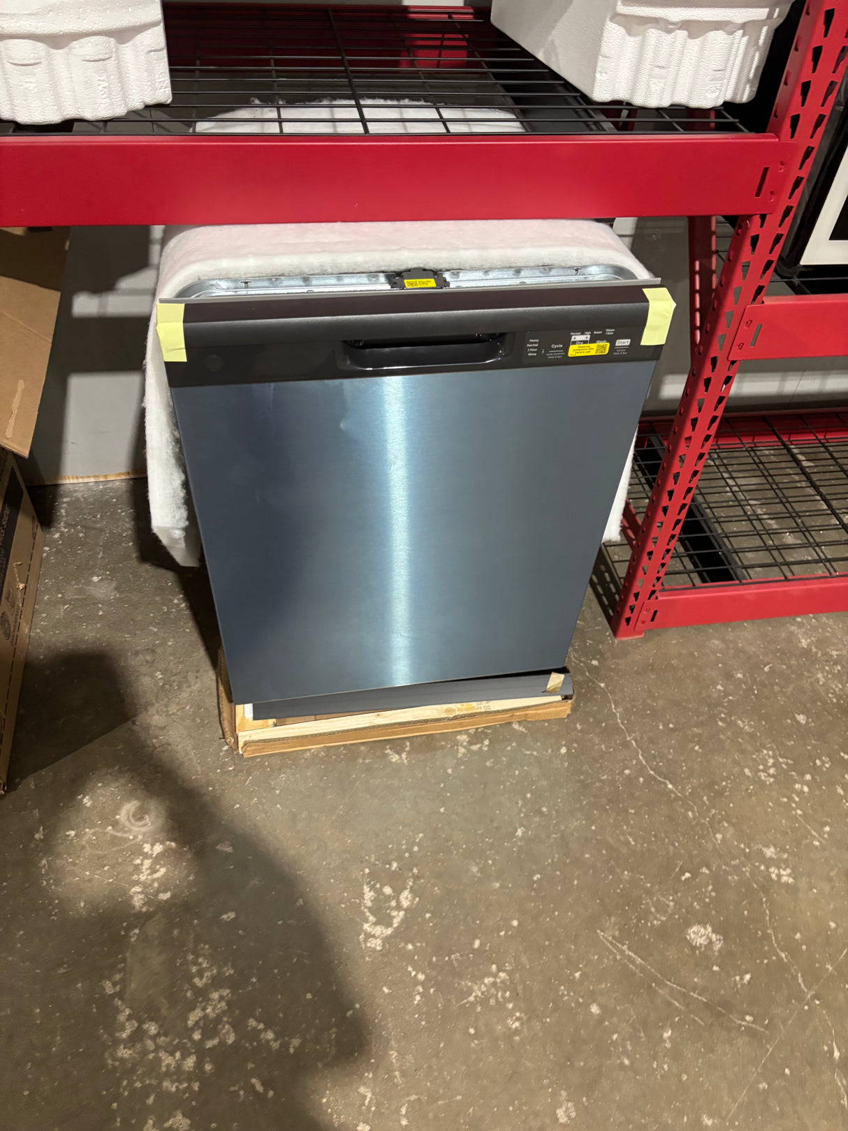 GE 24 in. Built-In Tall Tub Front Control Stainless Steel Dishwasher with Sanitize, Dry Boost, 55 dBA