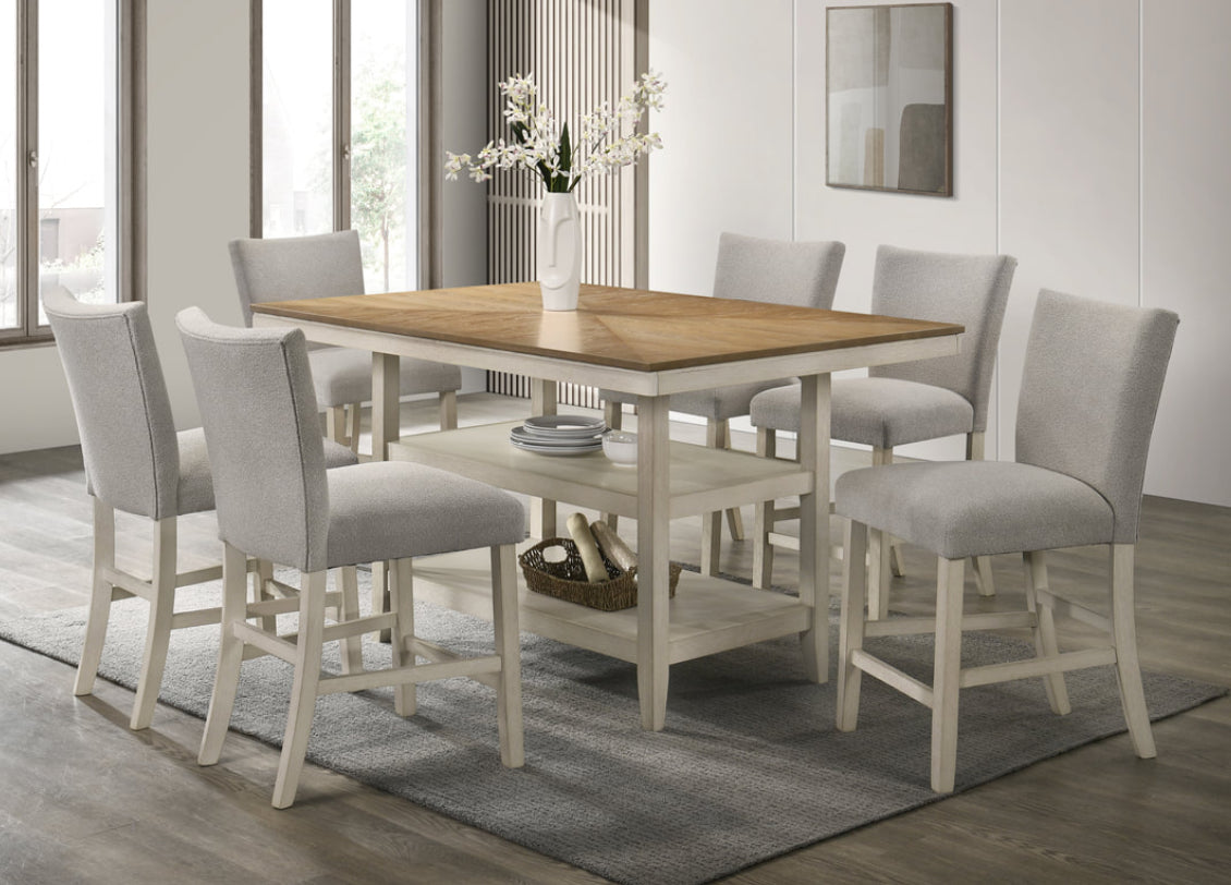 Marton - Counter Height Table & 6 Chairs