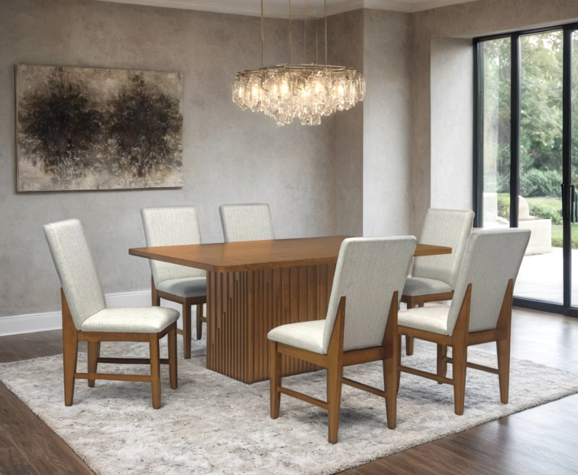 D2800 Dining Table + 6 Chair Set