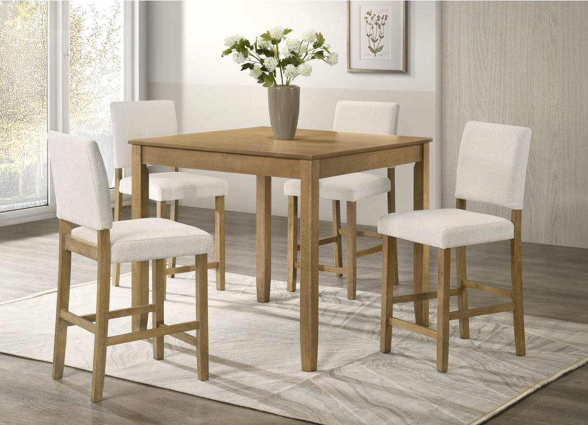 Winner10 - Pub Table + 4 Chairs