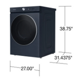 Samsung Bespoke AI 7.6 Cu. Ft. Front Load Electric Dryer with Super Speed Dry & AI OptiDry™ DVE53BB8900DA3 – Smart High Efficiency Dryer
