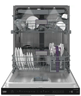Beko 24” Top Control Dishwasher with CornerIntense™, 3rd Rack & 45 dBa Quiet Operation DDT38532XIH – Stainless Steel Dishwasher