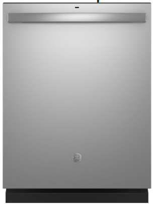 GE Appliances 24” Top Control Dishwasher with Stainless Steel Finish & Dry Boost Technology GDT550PYRFS – Quiet Performance Dishwasher