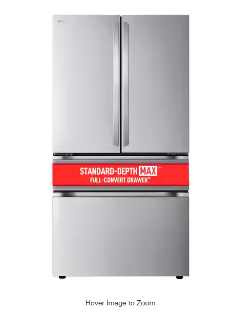 30 cu. ft. Smart Standard-Depth MAX™ 4-Door French Door Refrigerator with Full-Convert Drawer™