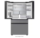 Bespoke 36 in. 29 cu. ft. Standard Depth 4-Door French Door Refrigerator in Stainless Steel with Beverage Center