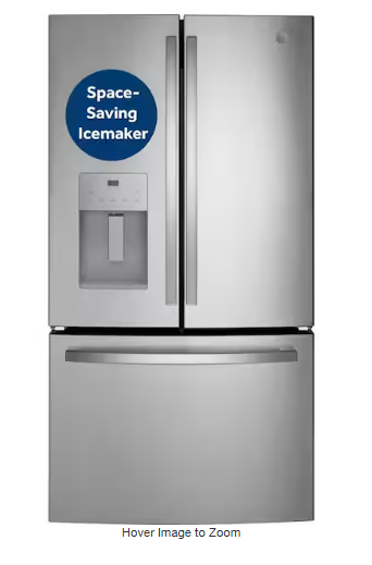 GE 25.6 cu. ft. French Door Refrigerator in Fingerprint Resistant Stainless Steel, ENERGY STAR