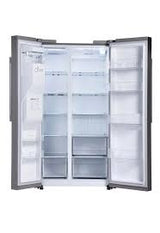 27 cu. ft. Side-by-Side Standard Depth Slim In Door Ice and Water Dispenser in PrintProof Stainless Steel Wi-Fi AVLB