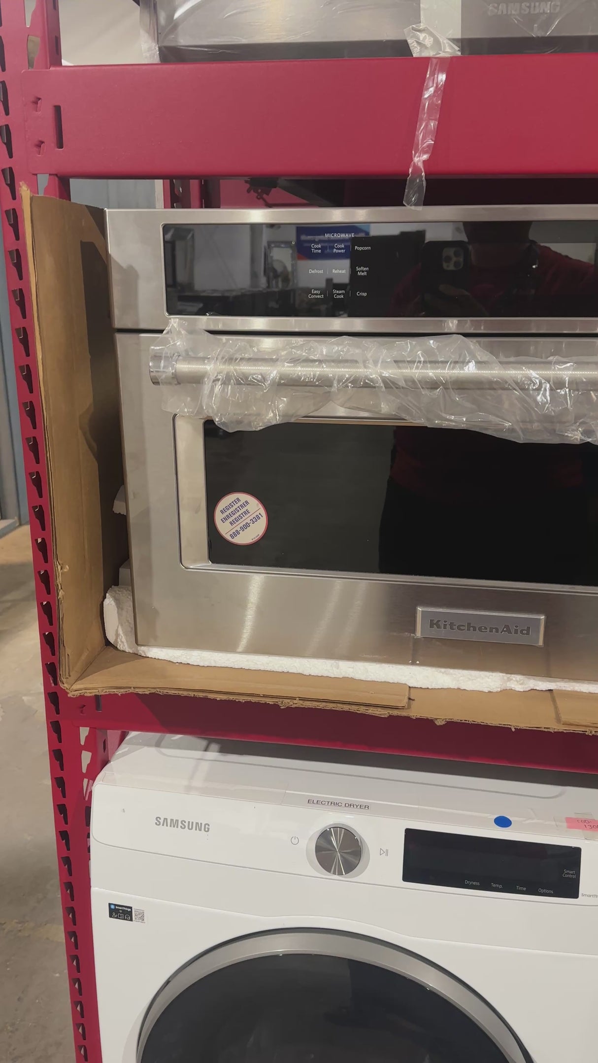 Kitchen Aid Microwave Oven xL