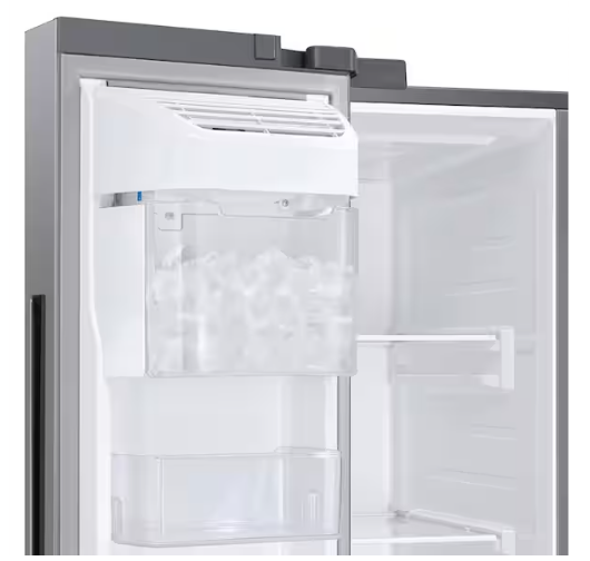 36 in. 28 cu. ft. Standard Depth Smart Side by Side Refrigerator in Fingerprint-Resistant Stainless Steel rs28a500asr