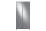 Samsung 23 cu. ft. Stainless Smart Counter Depth Side-by-Side Refrigerator rs23a500asr